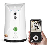 Los mejores  - SKYMEE Petalk AI Cámara para Perros-Lanzamiento de golosinas Cámara remota para Mascotas WiFi con audio bidireccional y…
